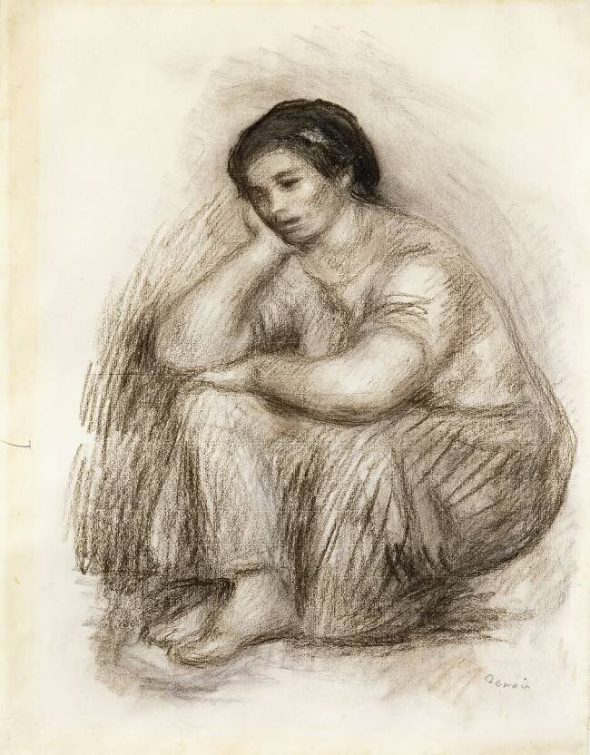 Portrait de Gabrielle Auguste Renoir