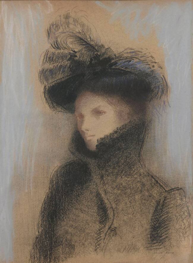 Portrait de Marie Botkin Odilon Redon