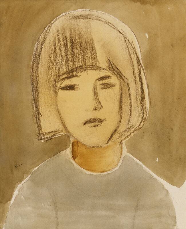 Portrait of a Girl Hélène Schjerfbeck