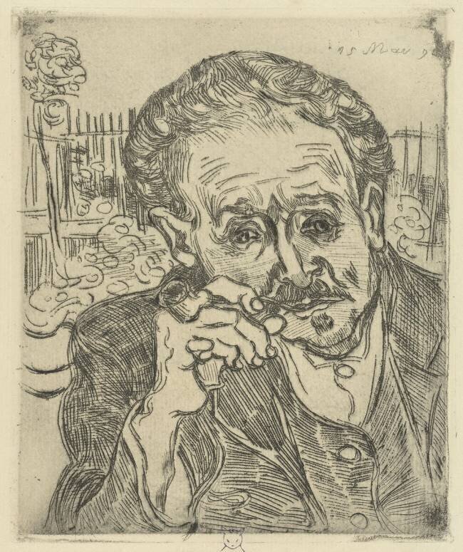 Portrait of Dr Gachet Vincent van Gogh