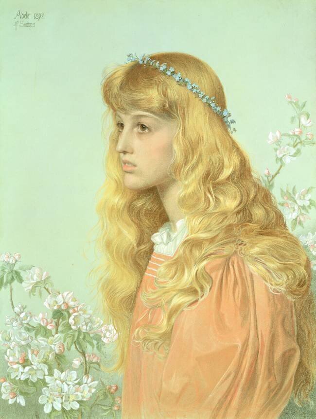 Portrait of Miss Adele Donaldson Frederick Sandys