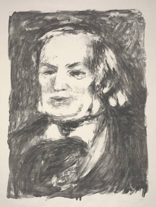 Portrait of Richard Wagner Auguste Renoir