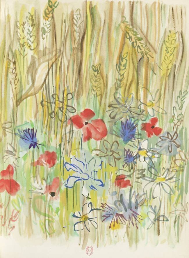 Pour un herbier, Colette Raoul Dufy