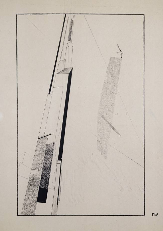 Proun 2 D Eliezer Lissitzky