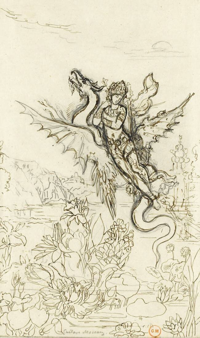 Rêve d'Orient Gustave Moreau