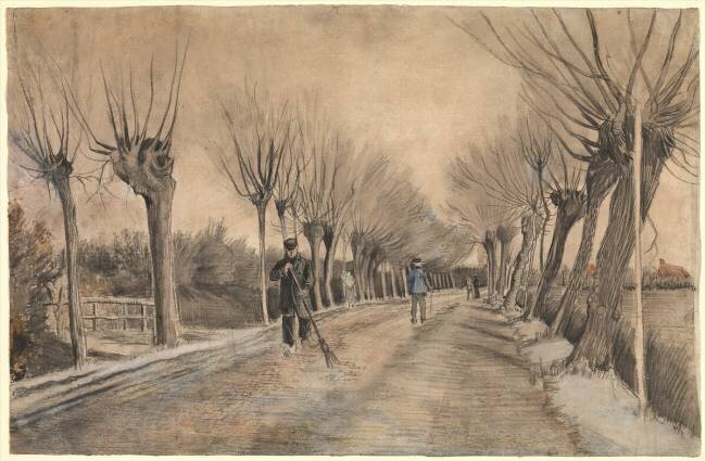Road in Etten Vincent van Gogh