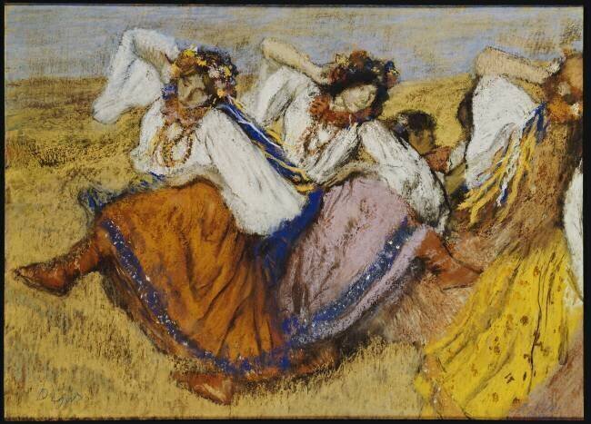Russian Dancers Edgar Degas