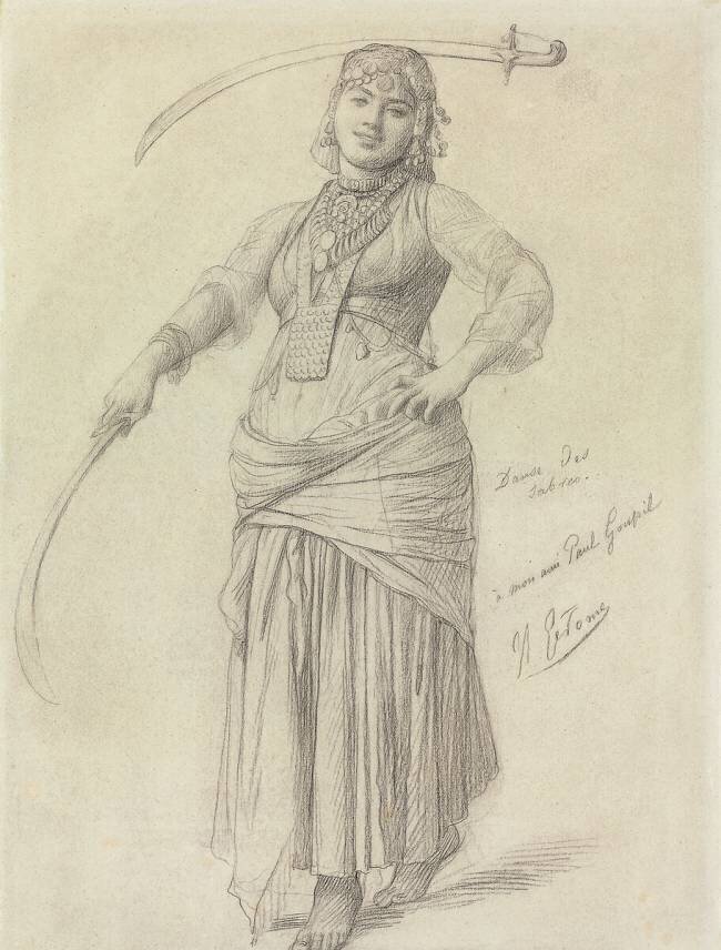 Sabre Dance Jean-Léon Gérôme