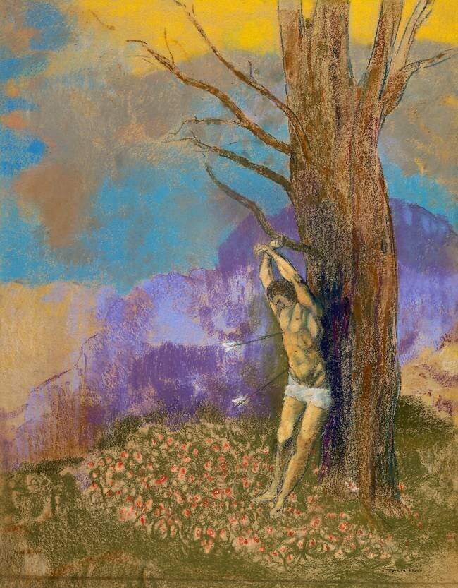 Saint Sébastien Odilon Redon