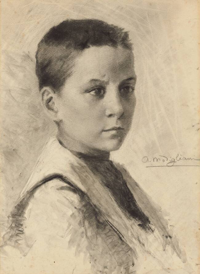 Self-portrait Amedeo Modigliani