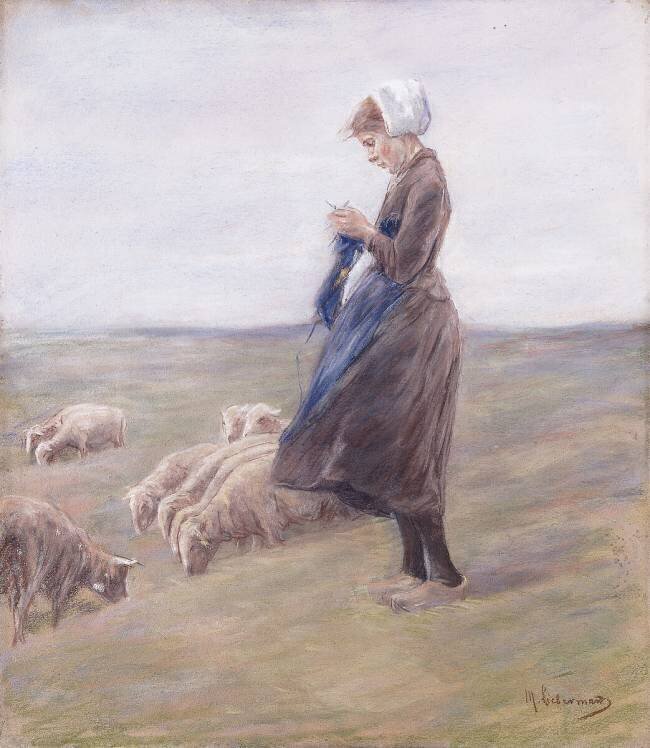 Shepherdess Max Liebermann