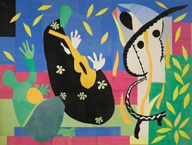 Sorrow of the King Henri Matisse