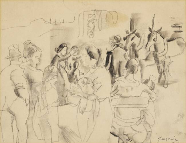 Street Scene Jules Pascin