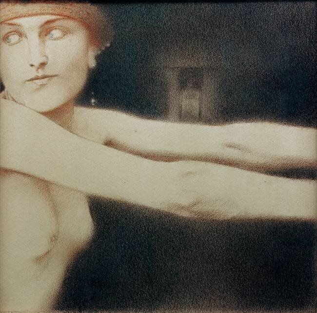 Study of a woman Fernand Khnopff