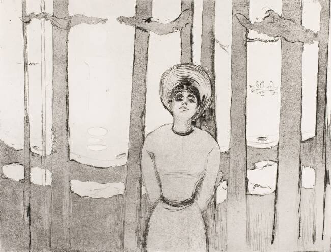 Summer Night Edvard Munch