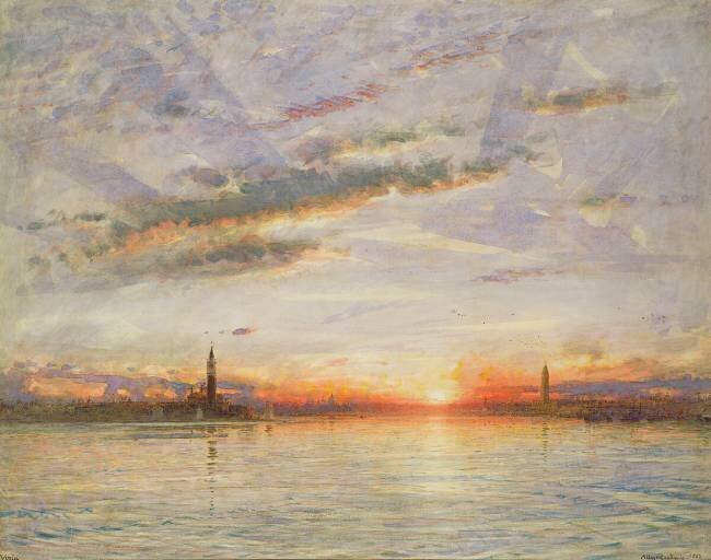 Sunset Albert Goodwin