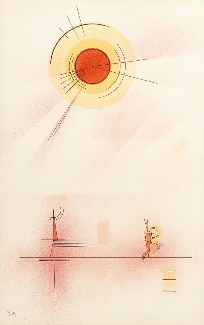 Sunshine Wassily Kandinsky
