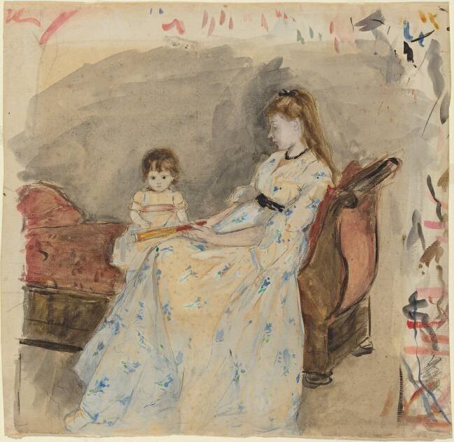 The Artist's Sister Berthe Morisot