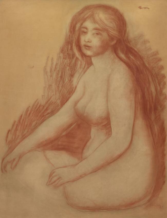 The Bather Auguste Renoir