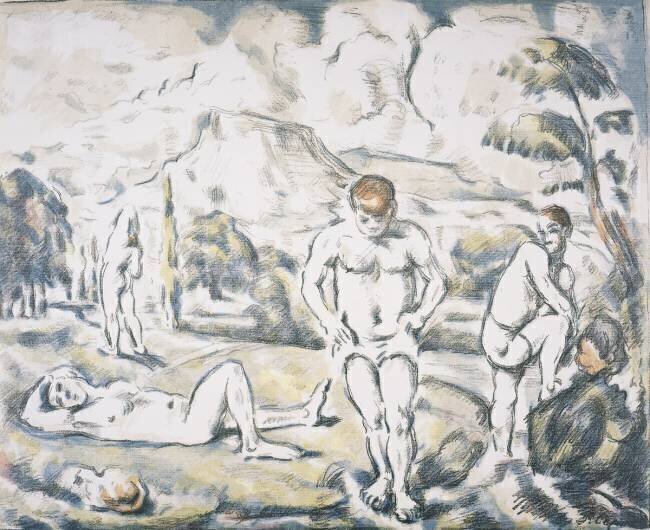 The Bathers Paul Cézanne
