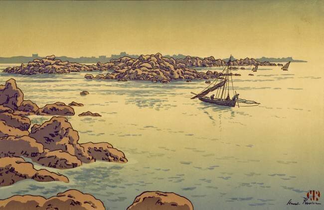 The Bay of Douarnenez Henri Rivière