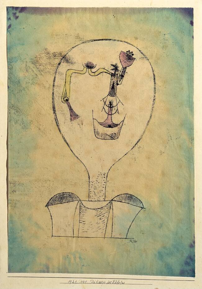 The Beginnings of a Smile Paul Klee