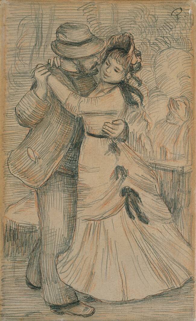 The Country Dance Auguste Renoir