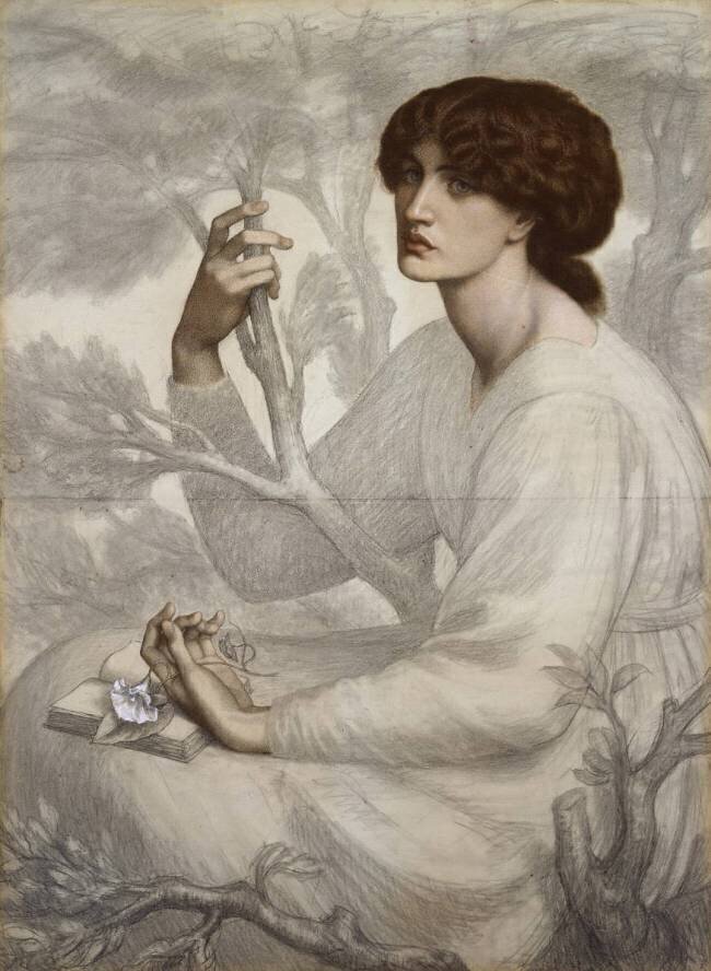 The Day Dream Dante Gabriel Rossetti