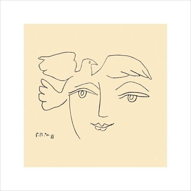The Face of Peace XI, 1950 Pablo Picasso