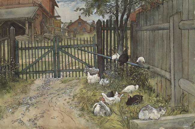 The Gate Carl Larsson