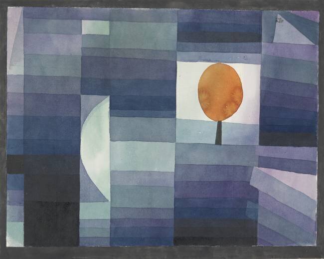 The Harbinger of Autumn Paul Klee