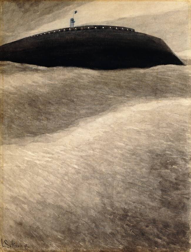 The Lighthouse of Ostend Léon Spilliaert