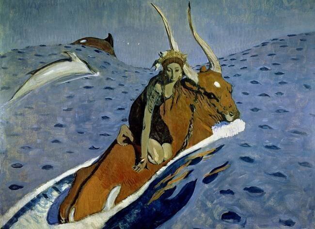 The Rape of Europa Valentin Serov