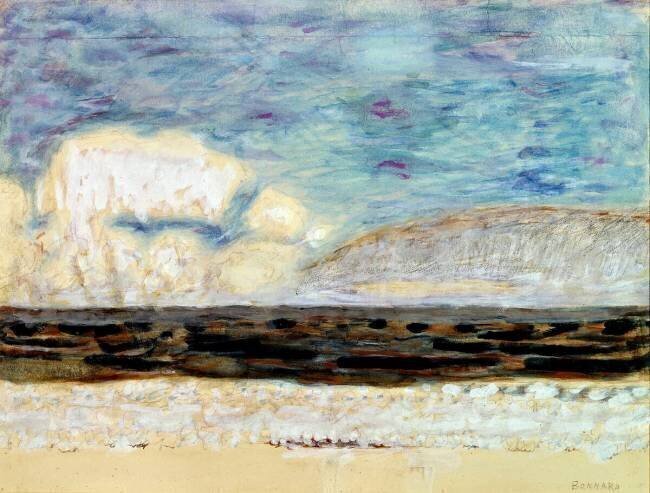 The shore on the sea Pierre Bonnard