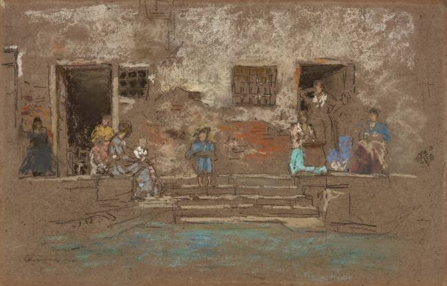 The Steps James Abbott McNeill Whistler