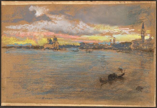 The Storm, Sunset James Abbott McNeill Whistler