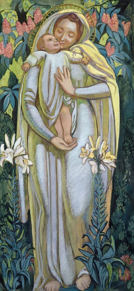 The Virgin with a Kiss Maurice Denis