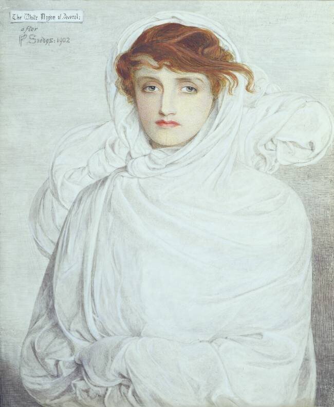 The White Mayde of Avenel Frederick Sandys