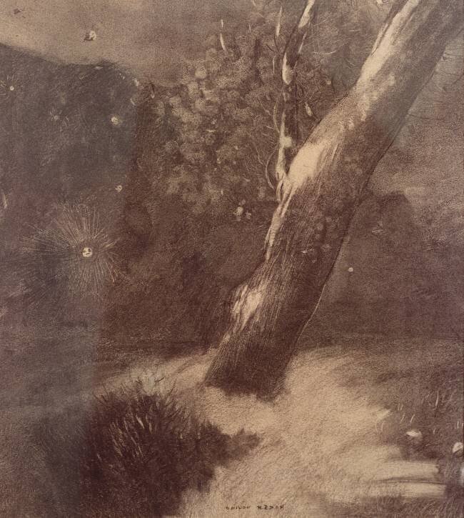 Tree and Stars Odilon Redon