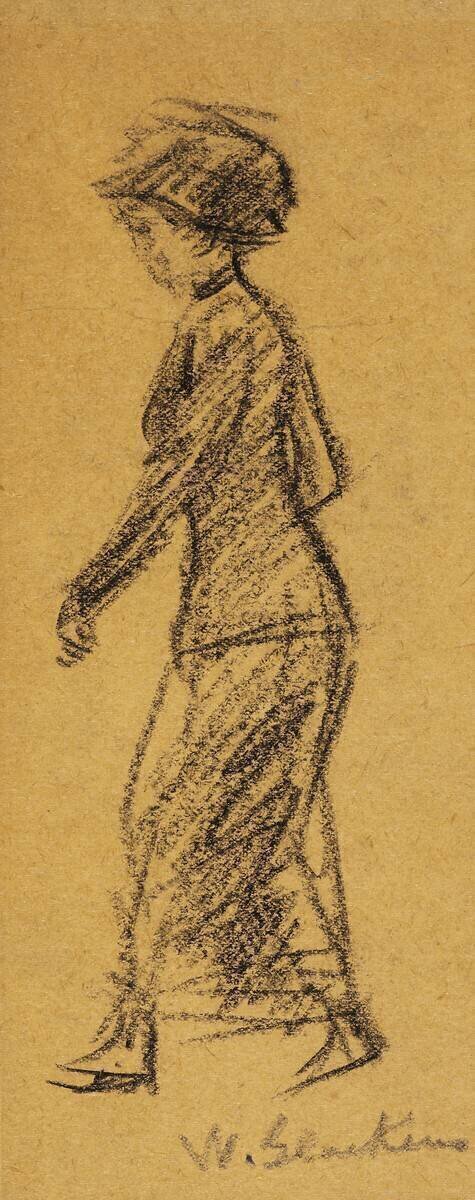 Woman Walking William James Glackens