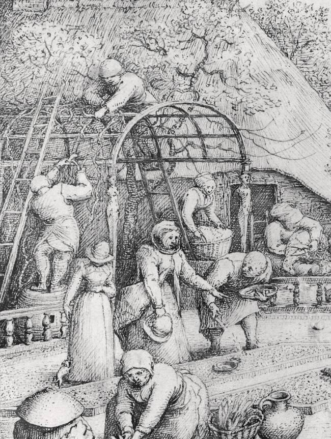 Detail of Spring Pieter Brueghel the Elder