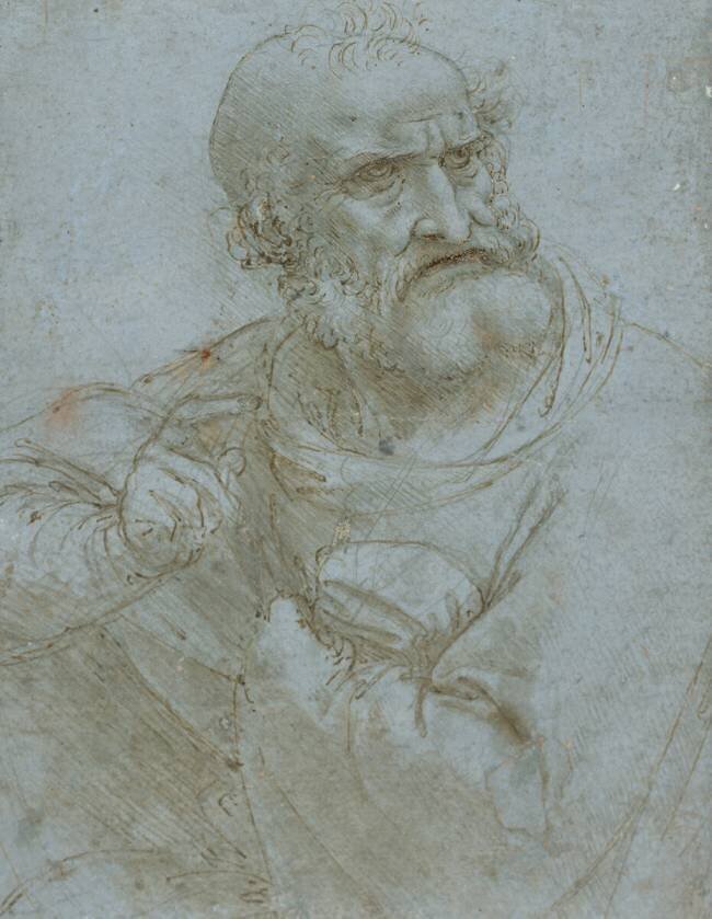 Figure of an Apostle Leonardo da Vinci