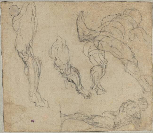 Figures and Legs Tintoretto