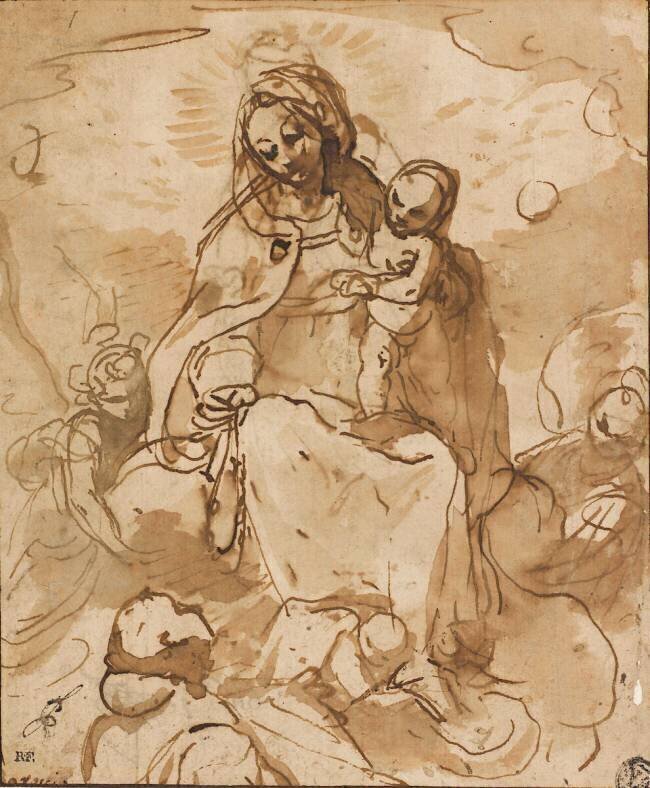 La Madone du Rosaire Baroccio