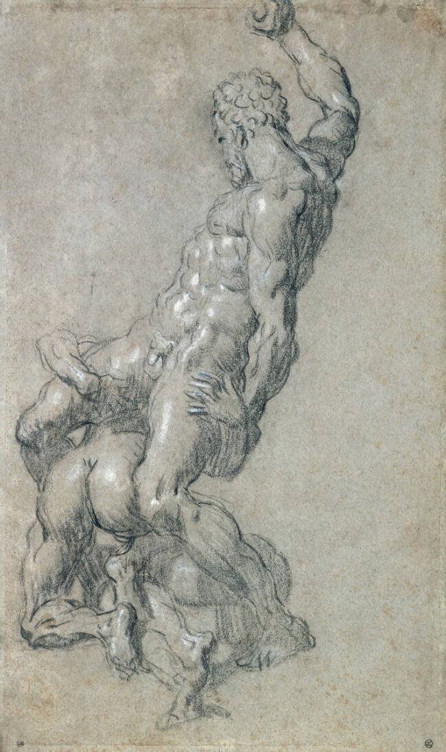 Samson killing the Philisitines Tintoretto