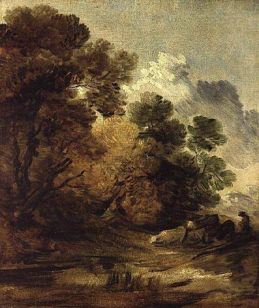 Berger conduisant le bétail vers un Point d'Eau Thomas Gainsborough