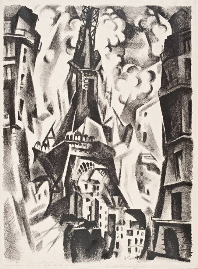 La Tour Eiffel Robert Delaunay