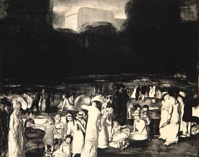 In the Park George Wesley Bellows