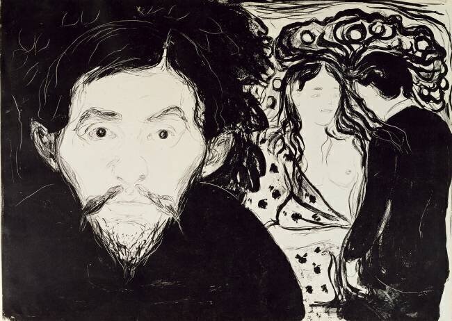 Jalousie Edvard Munch