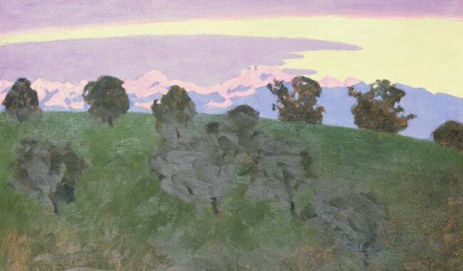 Près de Lausanne Félix Vallotton